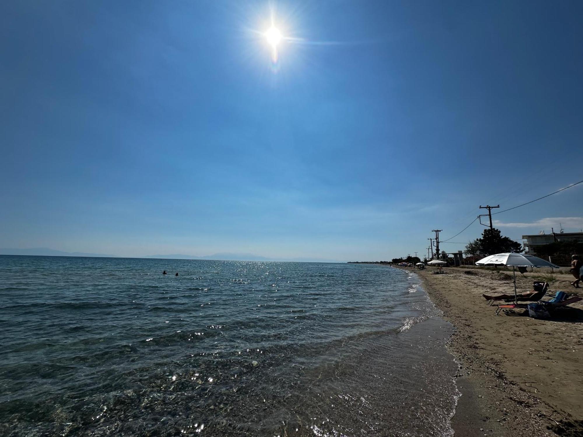 Beachfront Cottage Nea Triglia Ngoại thất bức ảnh